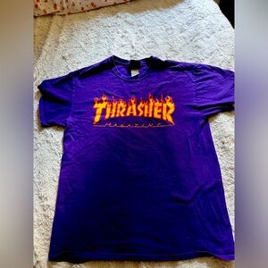 Thrasher Magazine Purple T shirt